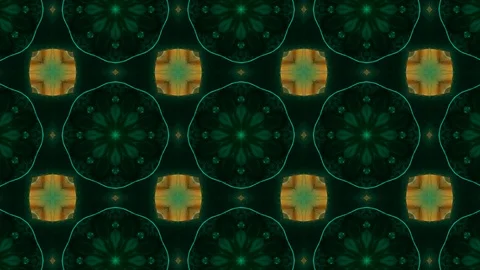 Poly Art Kaleidoscope Hypnotic Pattern Animation Footage Stock Footage 123143366