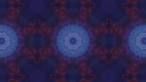 Poly Art Kaleidoscope Hypnotic Pattern Animation Footage Video stock 123143584