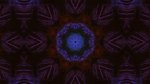 Poly Art Kaleidoscope Hypnotic Pattern Animation Footage Stock Footage 123143635