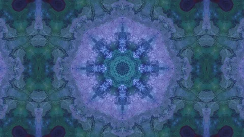 Poly Art Kaleidoscope Hypnotic Pattern Animation Footage Stock Footage 123143806