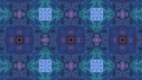 Poly Art Kaleidoscope Hypnotic Pattern Animation Footage Stock Footage 123143859