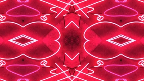 Poly Art Kaleidoscope Hypnotic Pattern Animation Footage Stock Footage 123144347