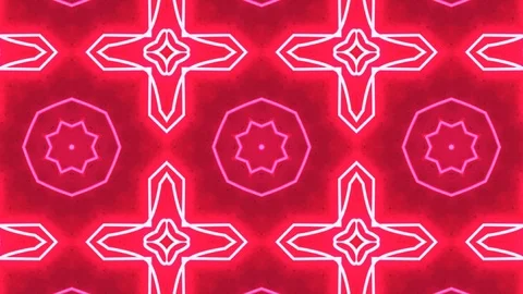 Poly Art Kaleidoscope Hypnotic Pattern Animation Footage Stock Footage 123144461