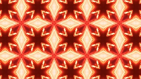 Poly Art Kaleidoscope Hypnotic Pattern Animation Footage Stock Footage 123145875