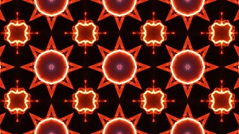 Poly Art Kaleidoscope Hypnotic Pattern Animation Footage Stock Footage 123145983
