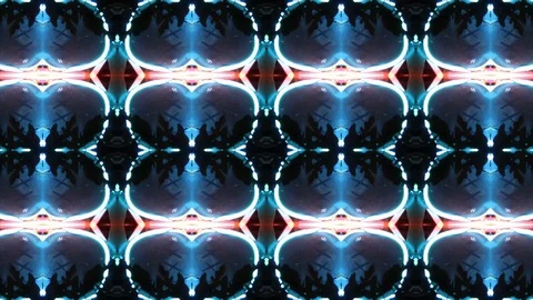 Poly Art Kaleidoscope Hypnotic Pattern Animation Footage Stock Footage 123146502