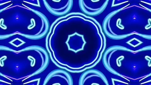 Poly Art Kaleidoscope Hypnotic Pattern Animation Footage Stock Footage 123146619