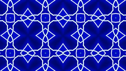 Poly Art Kaleidoscope Hypnotic Pattern Animation Footage Stock Footage 123146730