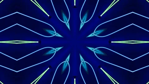 Poly Art Kaleidoscope Hypnotic Pattern Animation Footage Stock Footage 123146813
