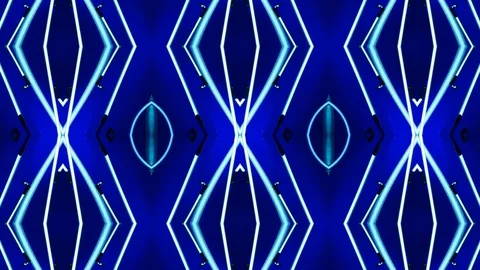 Poly Art Kaleidoscope Hypnotic Pattern Animation Footage Stock Footage 123146991