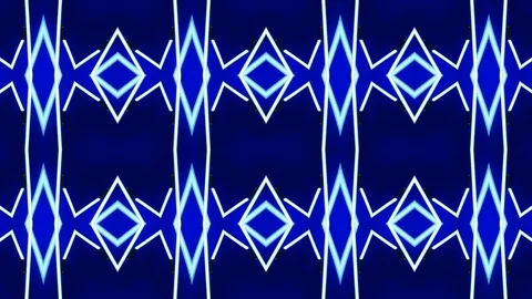 Poly Art Kaleidoscope Hypnotic Pattern Animation Footage Stock Footage 123147162
