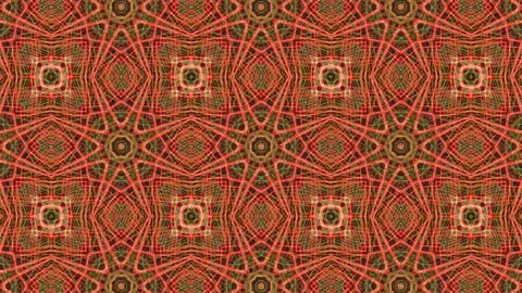 Poly Art Kaleidoscope Hypnotic Pattern Animation Footage Stock Footage 123148184