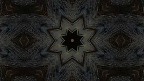 Poly Art Kaleidoscope Hypnotic Pattern Animation Footage Stock Footage 123149059
