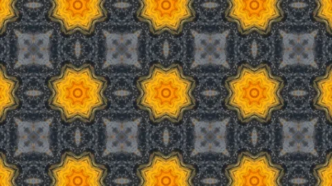 Poly Art Kaleidoscope Hypnotic Pattern Animation Footage Stock Footage 123149371