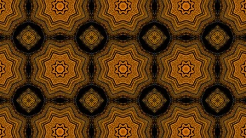Poly Art Kaleidoscope Hypnotic Pattern Animation Footage Stock Footage 123149599