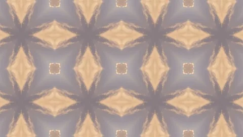 Poly Art Kaleidoscope Hypnotic Pattern Animation Footage Video stock 123150917