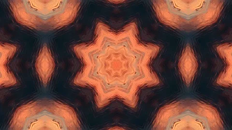 Poly Art Kaleidoscope Hypnotic Pattern Animation Footage Stock Footage 123151374