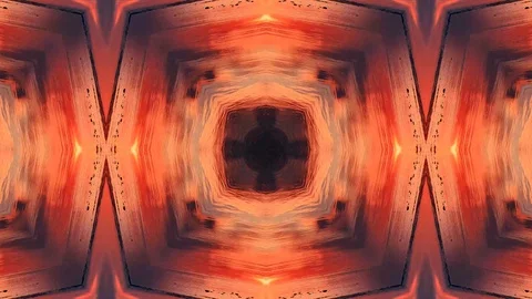 Poly Art Kaleidoscope Hypnotic Pattern Animation Footage Video stock 123151465
