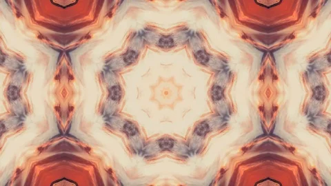 Poly Art Kaleidoscope Hypnotic Pattern Animation Footage Video stock 123151539