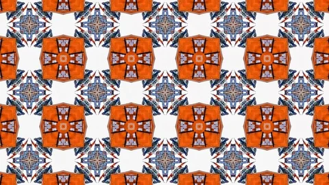 Poly Art Kaleidoscope Hypnotic Pattern Animation Footage Stock Footage 123152174