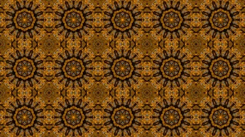 Poly Art Kaleidoscope Hypnotic Pattern Animation Footage Stock Footage 123152367