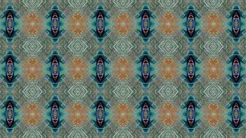 Poly Art Kaleidoscope Hypnotic Pattern Animation Footage Stock Footage 123152801