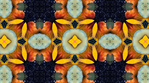 Poly Art Kaleidoscope Hypnotic Pattern Animation Footage Stock Footage 123152952