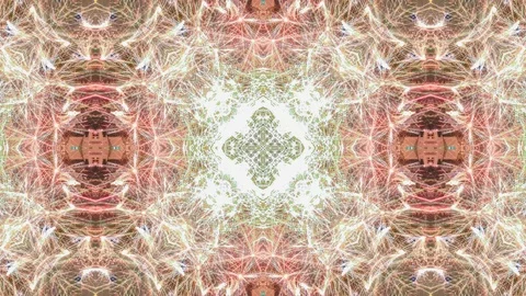 Poly Art Kaleidoscope Hypnotic Pattern Animation Footage Stock Footage 123153719