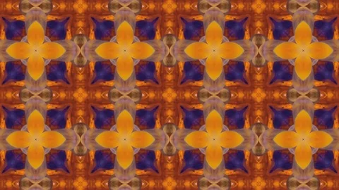Poly Art Kaleidoscope Hypnotic Pattern Animation Footage Stock Footage 123154023