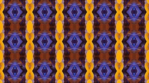 Poly Art Kaleidoscope Hypnotic Pattern Animation Footage Stock Footage 123154160