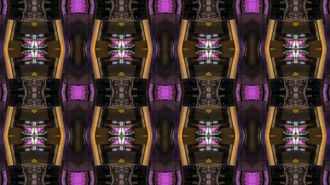 Poly Art Kaleidoscope Hypnotic Pattern Animation Footage Stock Footage 123155330
