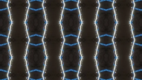 Poly Art Kaleidoscope Hypnotic Pattern Animation Footage Stock Footage 123157299