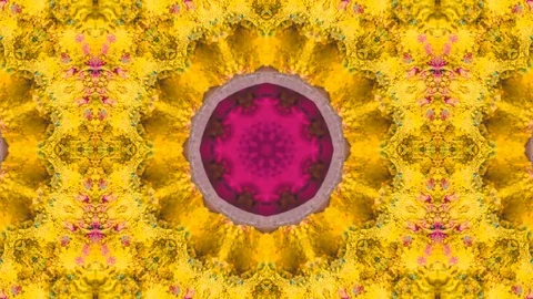 Poly Art Kaleidoscope Hypnotic Pattern Animation Footage Stock Footage 123157734