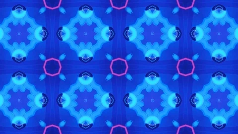 Poly Art Kaleidoscope Hypnotic Pattern Animation Footage Stock Footage 123158658