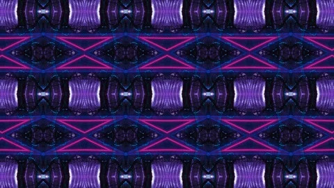 Poly Art Kaleidoscope Hypnotic Pattern Animation Footage Stock Footage 123159011