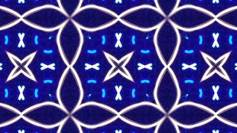 Poly Art Kaleidoscope Hypnotic Pattern Animation Footage Stock Footage 123159085
