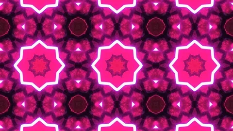Poly Art Kaleidoscope Hypnotic Pattern Animation Footage Stock Footage 123159575
