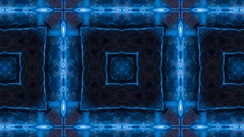Poly Art Kaleidoscope Hypnotic Pattern Animation Footage Stock Footage 123159576