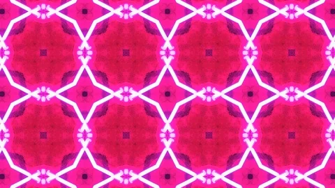 Poly Art Kaleidoscope Hypnotic Pattern Animation Footage Stock Footage 123159696