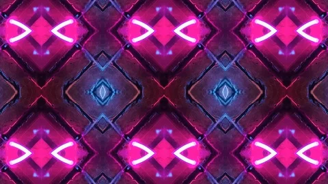 Poly Art Kaleidoscope Hypnotic Pattern Animation Footage Stock Footage 123159704