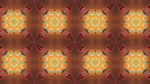 Poly Art Kaleidoscope Hypnotic Pattern Animation Footage Stock Footage 123160279