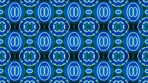 Poly Art Kaleidoscope Hypnotic Pattern Animation Footage Stock Footage 123160774