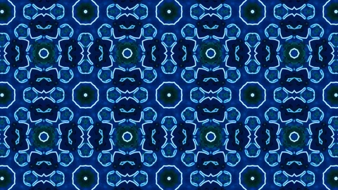 Poly Art Kaleidoscope Hypnotic Pattern Animation Footage Stock Footage 123160788