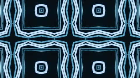 Poly Art Kaleidoscope Hypnotic Pattern Animation Footage Stock Footage 123160896