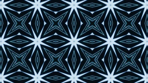 Poly Art Kaleidoscope Hypnotic Pattern Animation Footage Stock Footage 123161201