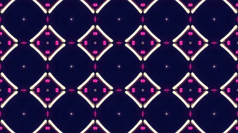 Poly Art Kaleidoscope Hypnotic Pattern Animation Footage Stock Footage 123161389