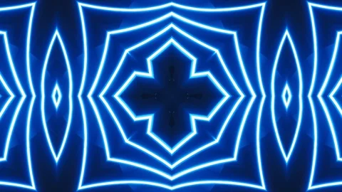Poly Art Kaleidoscope Hypnotic Pattern Animation Footage Stock Footage 123161743