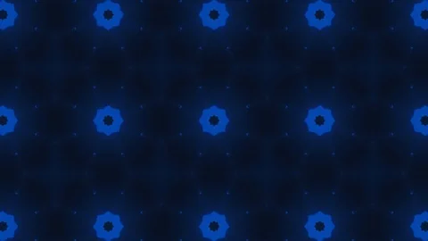 Poly Art Kaleidoscope Hypnotic Pattern Animation Footage Stock Footage 123161878