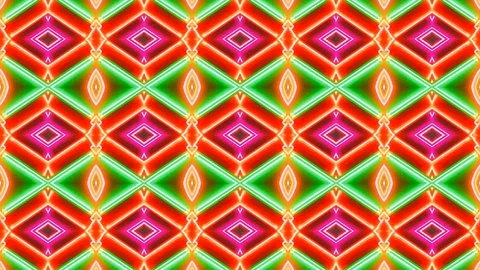 Poly Art Kaleidoscope Hypnotic Pattern Animation Footage Stock Footage 123162185