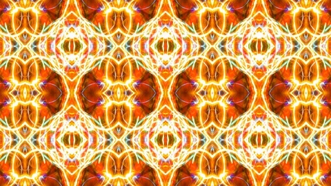Poly Art Kaleidoscope Hypnotic Pattern Animation Footage Stock Footage 123162707